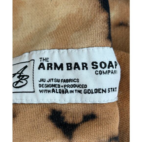 The Arm Bar Soap Company Hoodie Logo Unique Tie Dye Hoodie Men's Sz L - Picture 5 of 13